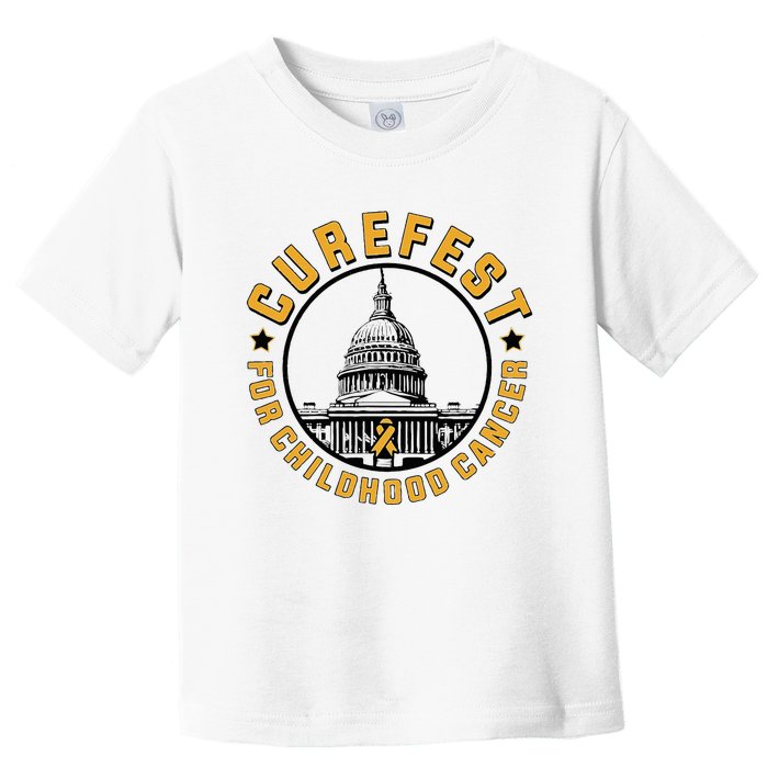 Curefest For Childhood Cancer 2024 Design 3 Toddler T-Shirt