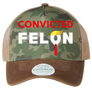 Convicted Felon Donald Trump Guilty Lock Him Up Legacy Tie Dye Trucker Hat