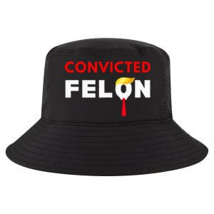 Convicted Felon Donald Trump Guilty Lock Him Up Cool Comfort Performance Bucket Hat