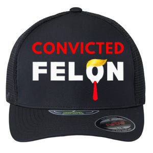 Convicted Felon Donald Trump Guilty Lock Him Up Flexfit Unipanel Trucker Cap