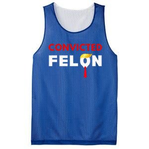 Convicted Felon Donald Trump Guilty Lock Him Up Mesh Reversible Basketball Jersey Tank