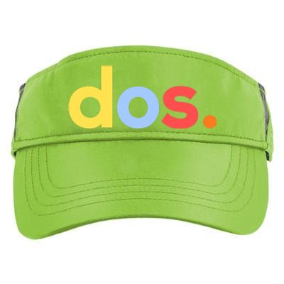 Cute Funny Dos Anos 2nd Birthday For Boys Adult Drive Performance Visor