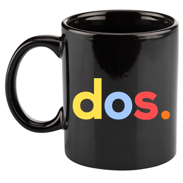 Cute Funny Dos Anos 2nd Birthday For Boys 11oz C Handle Ceramic Mug