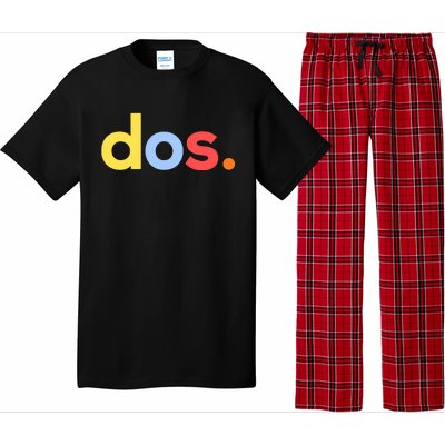 Cute Funny Dos Anos 2nd Birthday For Boys Pajama Set