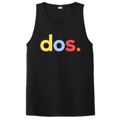 Cute Funny Dos Anos 2nd Birthday For Boys PosiCharge Competitor Tank