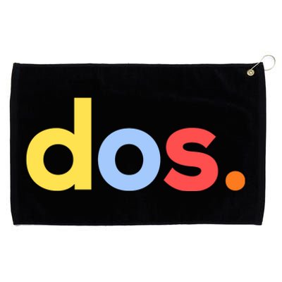 Cute Funny Dos Anos 2nd Birthday For Boys Grommeted Golf Towel