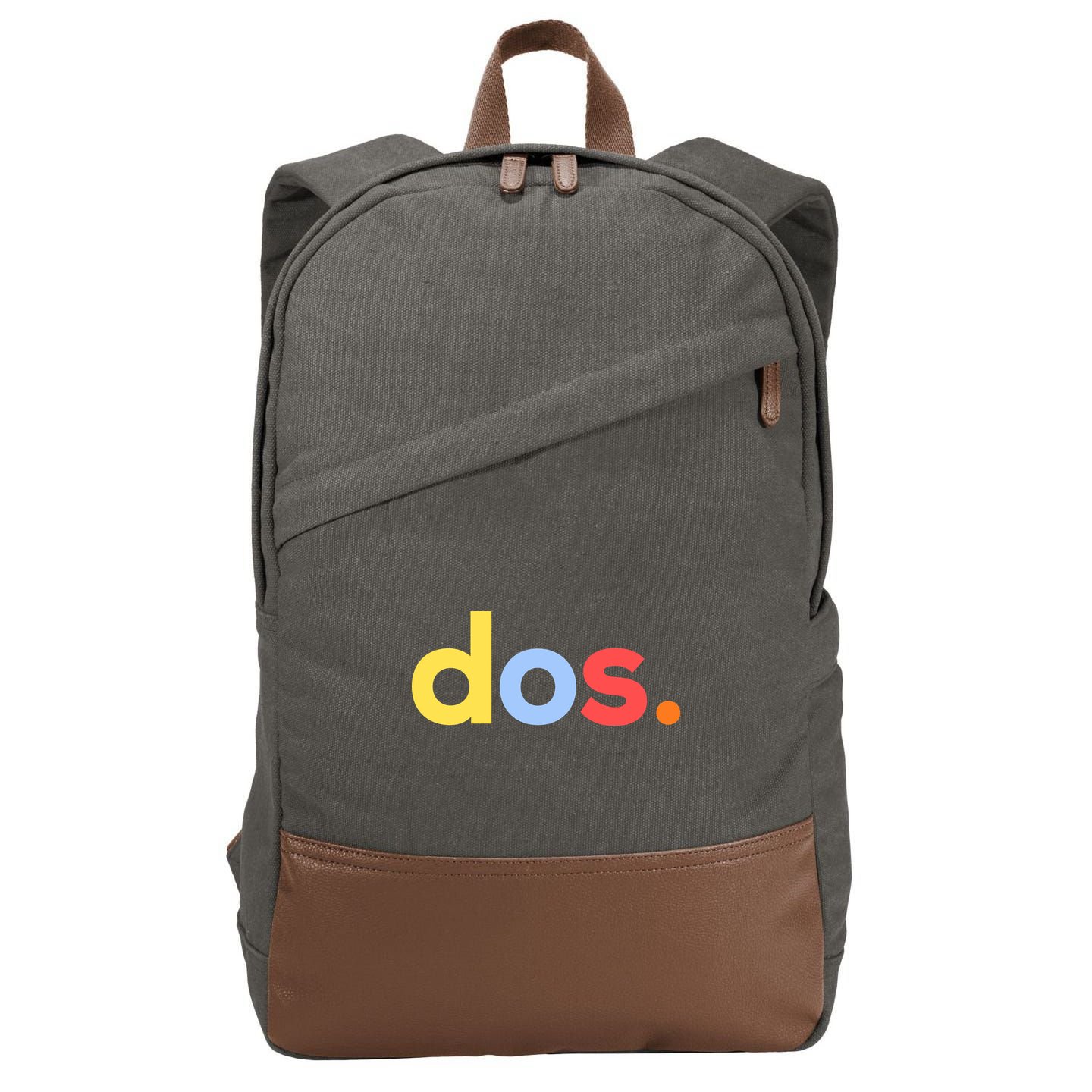 Cute Funny Dos Anos 2nd Birthday For Boys Cotton Canvas Backpack