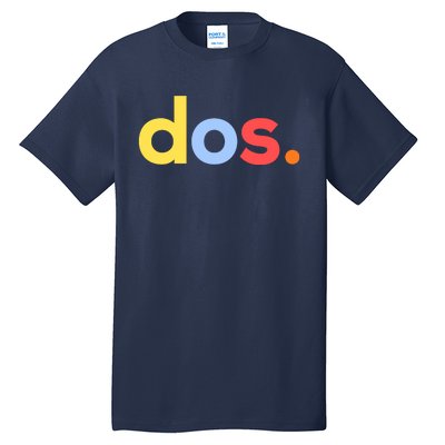 Cute Funny Dos Anos 2nd Birthday For Boys Tall T-Shirt