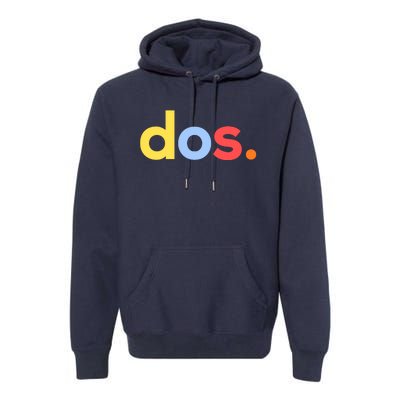 Cute Funny Dos Anos 2nd Birthday For Boys Premium Hoodie