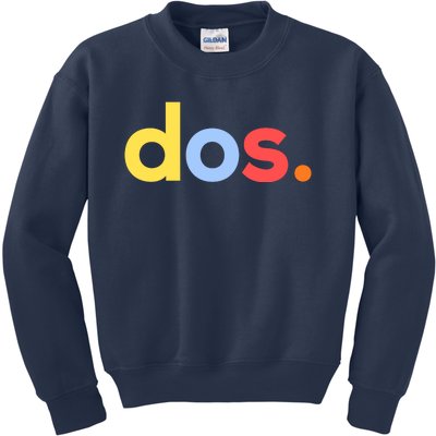 Cute Funny Dos Anos 2nd Birthday For Boys Kids Sweatshirt