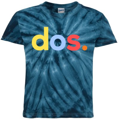 Cute Funny Dos Anos 2nd Birthday For Boys Kids Tie-Dye T-Shirt