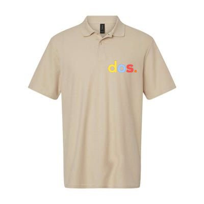 Cute Funny Dos Anos 2nd Birthday For Boys Softstyle Adult Sport Polo