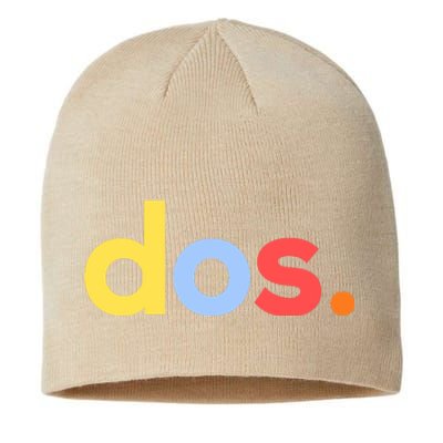 Cute Funny Dos Anos 2nd Birthday For Boys Sustainable Beanie