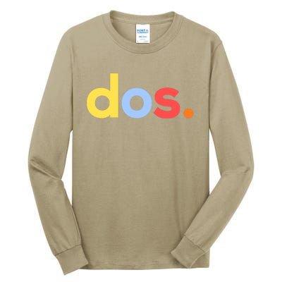 Cute Funny Dos Anos 2nd Birthday For Boys Tall Long Sleeve T-Shirt