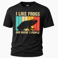 Cute Frog Design For Toad Lover  Amphibian Animals Cooling Performance Crew T-Shirt