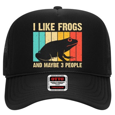 Cute Frog Design For Toad Lover  Amphibian Animals Trucker Hat