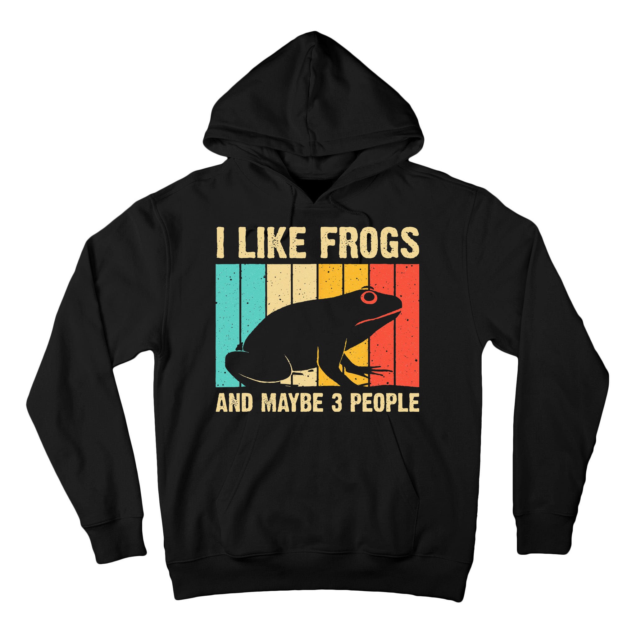 Cute Frog Design For Toad Lover  Amphibian Animals Tall Hoodie