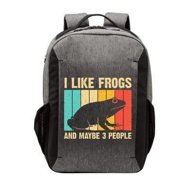 Cute Frog Design For Toad Lover  Amphibian Animals Vector Backpack