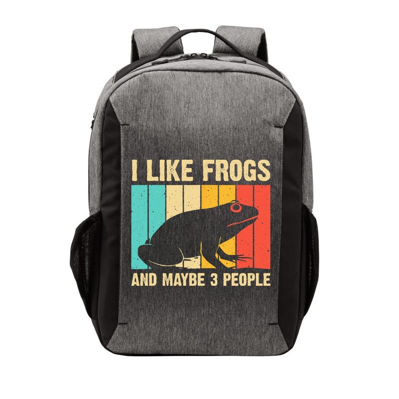 Cute Frog Design For Toad Lover  Amphibian Animals Vector Backpack