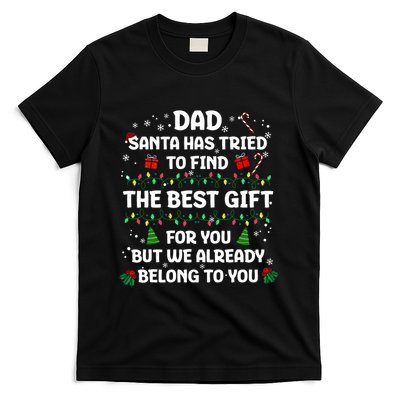 Christmas For Dad Xmas Daddy Father Christmas Dad T-Shirt