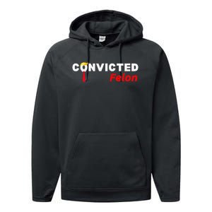 Convicted Felon Donald Trump Guilty Trump Mugshot Prison Performance Fleece Hoodie