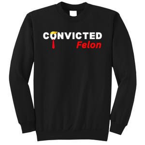 Convicted Felon Donald Trump Guilty Trump Mugshot Prison Sweatshirt