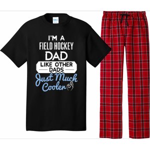 Cool Fathers Day Design Field Hockey Dad Gift Pajama Set