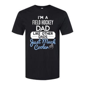 Cool Fathers Day Design Field Hockey Dad Gift Softstyle CVC T-Shirt