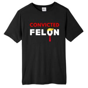 Convicted Felon Donald Trump Guilty Lock Him Up Trump Prison Tall Fusion ChromaSoft Performance T-Shirt