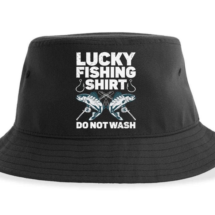 Cute Fishing Design For Fisherman Fishing Lovers Sustainable Bucket Hat