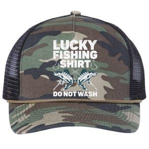 Cute Fishing Design For Fisherman Fishing Lovers Retro Rope Trucker Hat Cap