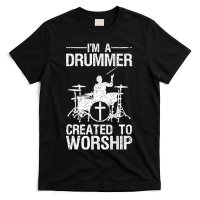Christian Funny Drummer Player Lover T-Shirt