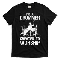 Christian Funny Drummer Player Lover T-Shirt