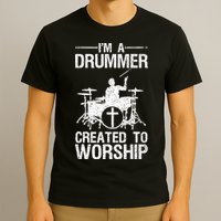 Christian Funny Drummer Player Lover T-Shirt