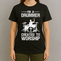 Christian Funny Drummer Player Lover T-Shirt