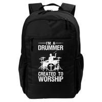 Christian Funny Drummer Player Lover Backpack