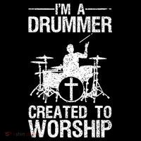 Christian Funny Drummer Player Lover Visor