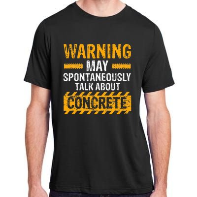 Concrete Finisher Design for Construction Cement Worker Adult ChromaSoft Performance T-Shirt