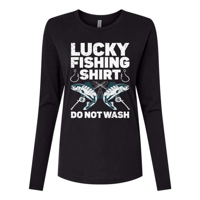 Cute Fishing Design For Fisherman Fishing Lovers Womens Cotton Relaxed Long Sleeve T-Shirt