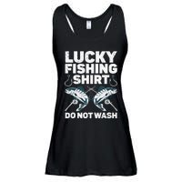 Cute Fishing Design For Fisherman Fishing Lovers Ladies Essential Flowy Tank