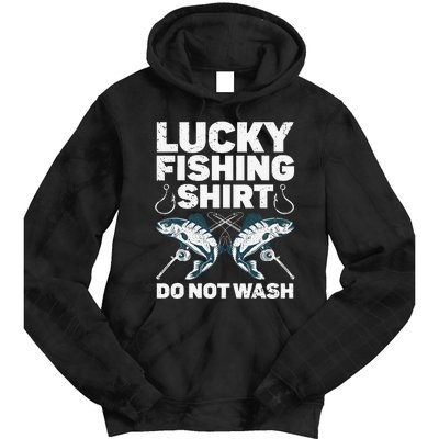 Cute Fishing Design For Fisherman Fishing Lovers Tie Dye Hoodie