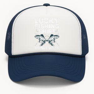 Cute Fishing Design For Fisherman Fishing Lovers Trucker Hat