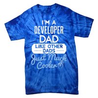 Cool Fathers Day Design Developer Dad Cute Gift Tie-Dye T-Shirt