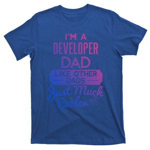 Cool Fathers Day Design Developer Dad Gift T-Shirt