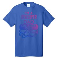 Cool Fathers Day Design Developer Dad Gift Tall T-Shirt