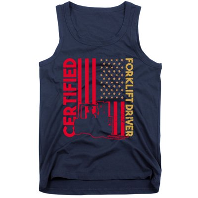 Certified Forklift Driver Forklift Driver Forklift Tank Top