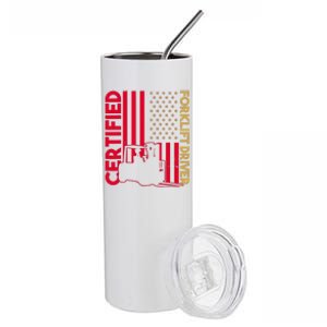 Certified Forklift Driver Forklift Driver Forklift Stainless Steel Tumbler