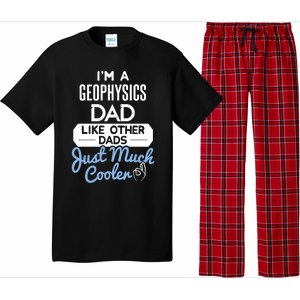 Cool Fathers Day Design Geophysics Dad Gift Pajama Set