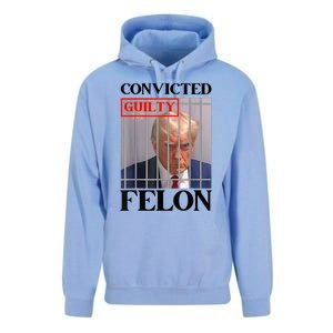 Convicted Felon Donald Trump Guilty Lock Him Up Trump Prison Unisex Surf Hoodie