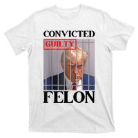 Convicted Felon Donald Trump Guilty Lock Him Up Trump Prison T-Shirt